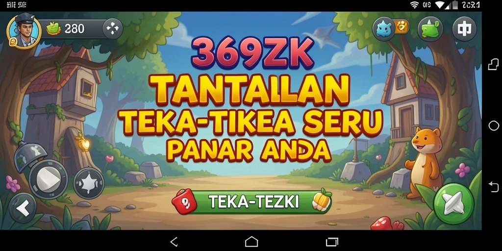 Screenshot antarmuka permainan <strong>369ZK</strong> yang menampilkan berbagai teka-teki.