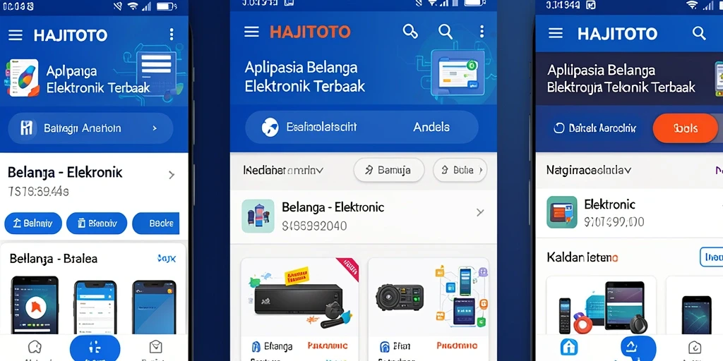 Antarmuka pengguna HAJITOTO yang simpel dan modern.