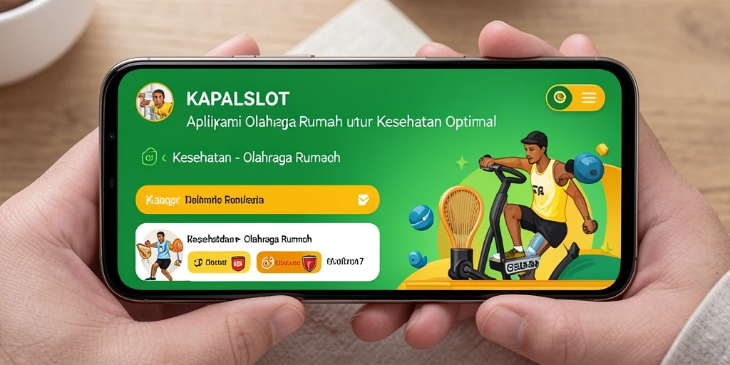Antarmuka aplikasi KAPALSLOT yang menarik dan fungsional.