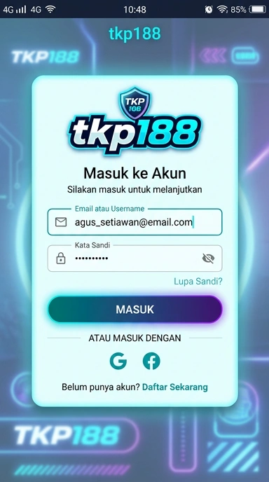 Panduan Masuk Akun tkp188 untuk Pengguna Android