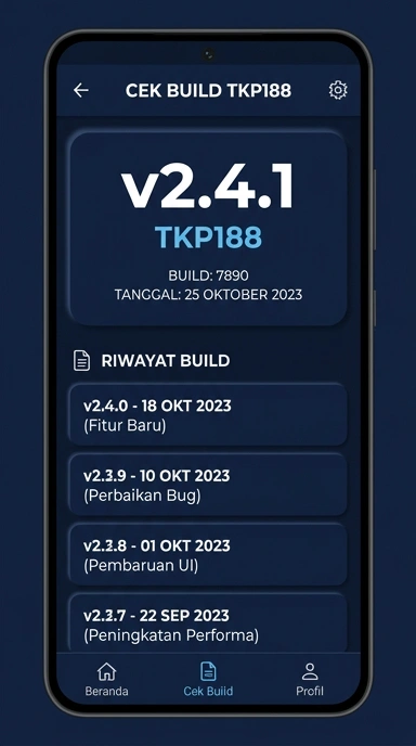Riwayat Versi Aplikasi tkp188 untuk Pengguna Android